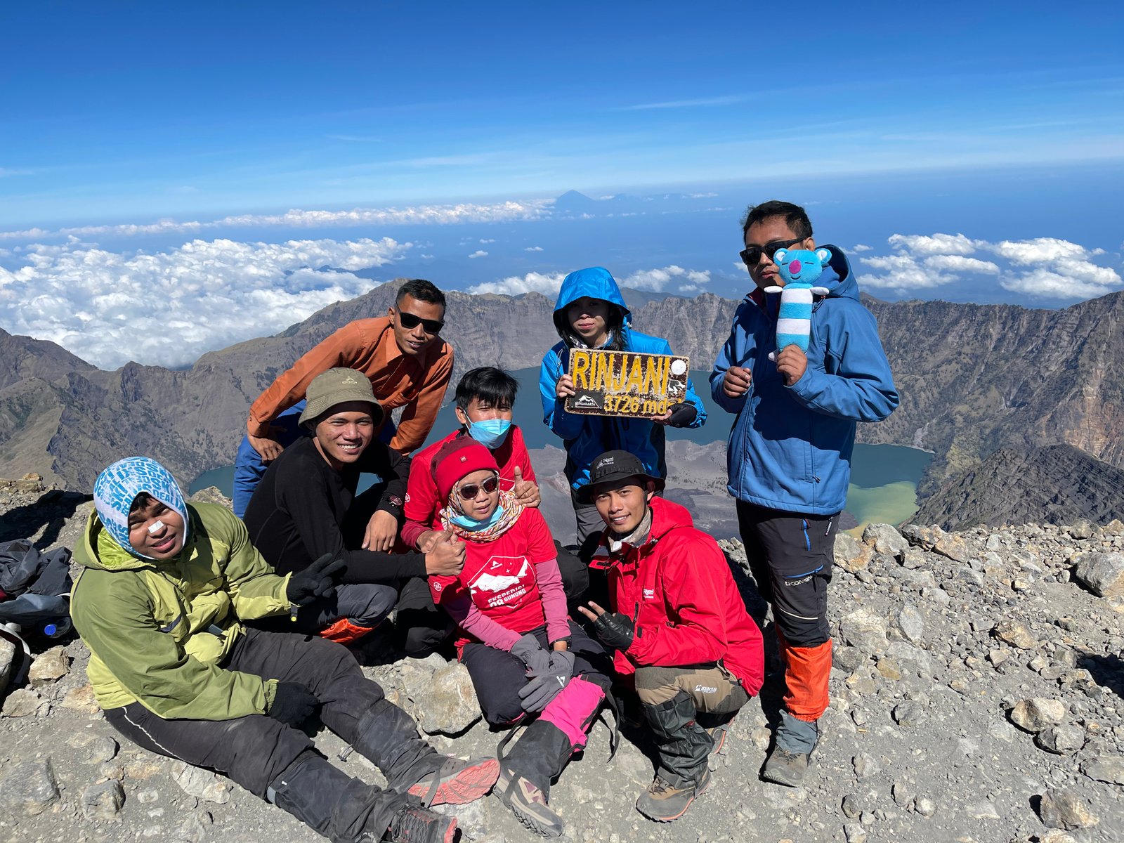 Pendakian gunung rinjani